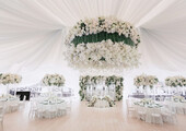 Оформление зала на свадьбу (90 фотоидей): тренды года и советы по выбору стилистики, цветовой гаммы и декора