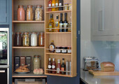 Шкаф-пенал для кухни (70+ фото): как выбрать мультифункциональный кухонный пенал и не переплатить?