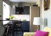 Варианты зонирования и дизайн для кухни-гостиной площадью 15 кв. метров