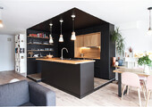 Планировка и дизайн для кухни-гостиной площадью 25 кв. метров