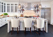 Моющиеся обои для кухни (45 фото): практичный выбор стильного покрытия