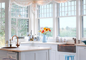 Дизайн штор для кухни: обзор эстетичных и современных новинок для дома