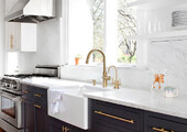 Мойки из акрилового камня: 65+ стильных дизайнерских вариантов для кухни и ванной