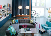 Диван-еврокнижка: как оптимизировать пространство гостиной и 45+ идей для стильного интерьера