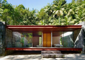 Casa Rio Bonito (20 фото): модерн в тропическом лесу