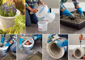 Кашпо, вазоны и горшки из бетона: мастер-класс по изготовлению своими руками